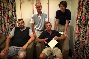Paul Jackson, Lewis Jackson, Jim Oliver & Dave Tregidgo (Porthpean)