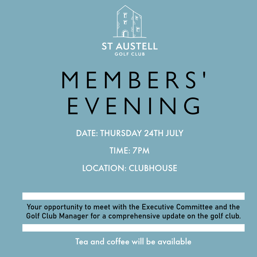 Featured image for “Members’ Evening”